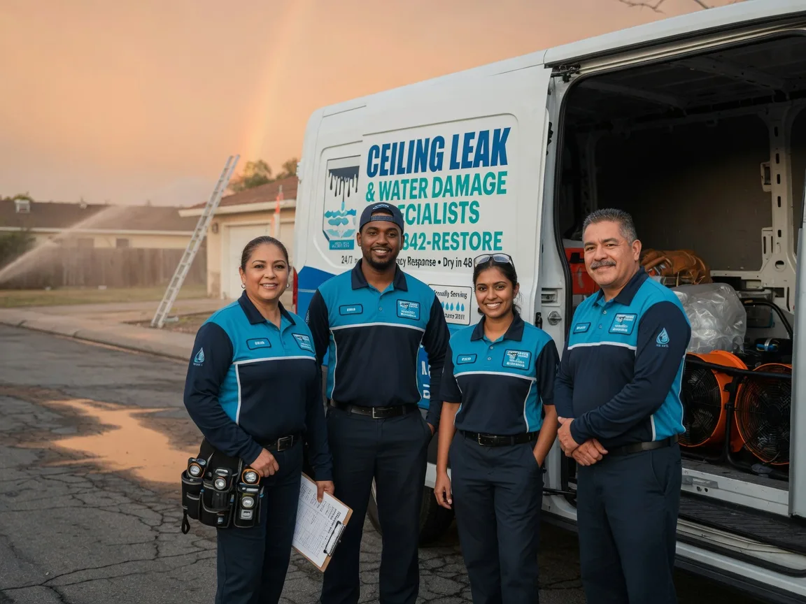 Ceiling Leak Cleanup company in Van Alstyne, TX