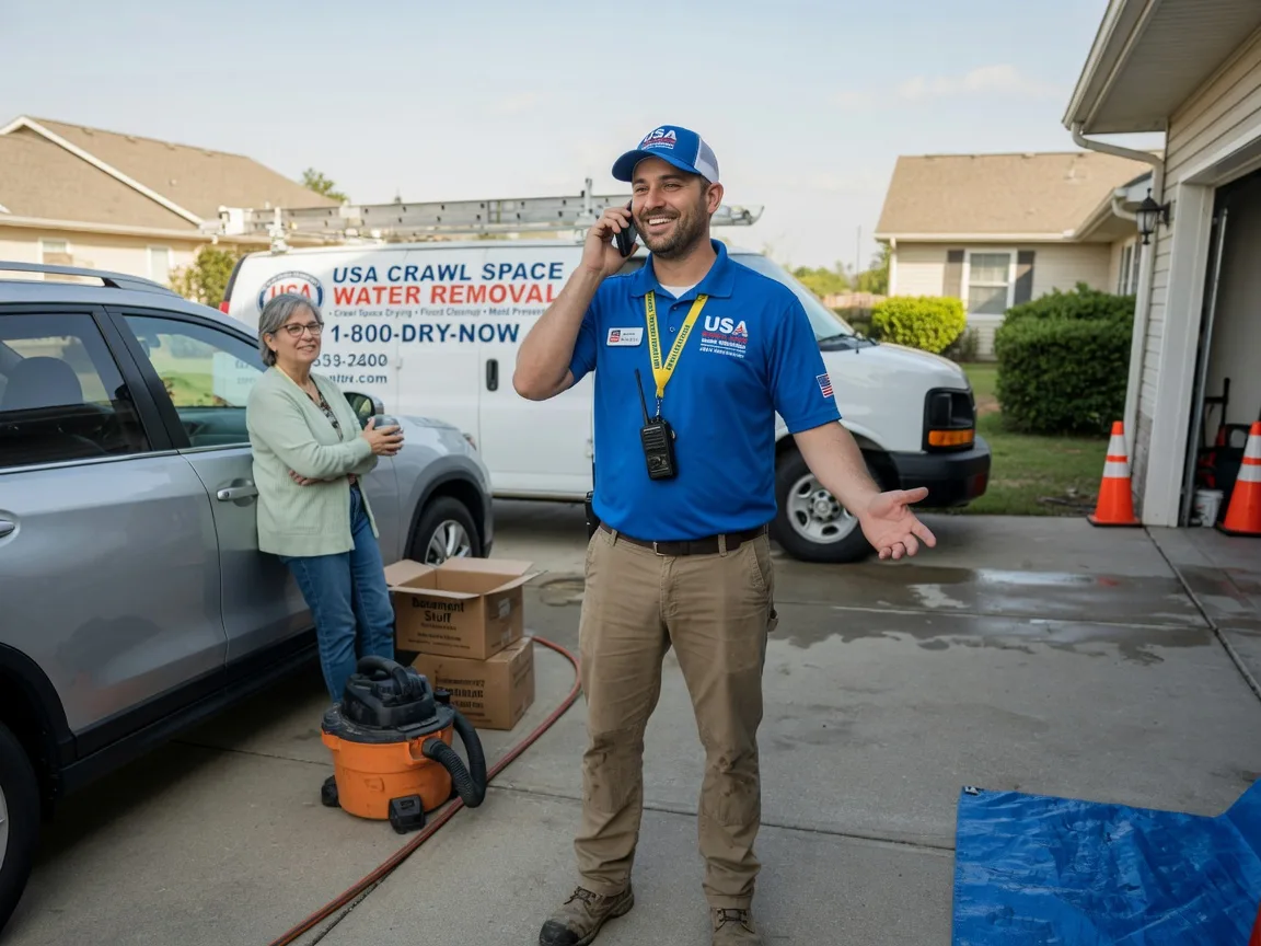Crawl Space Water Removal Van Alstyne, TX FAQs